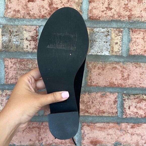 Jeffrey Campbell Cors Laceup Bootie Black Size 8.5 - Picture 5 of 5